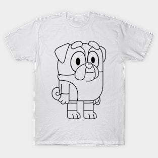 Bluey Muffin Design 8 T-Shirt